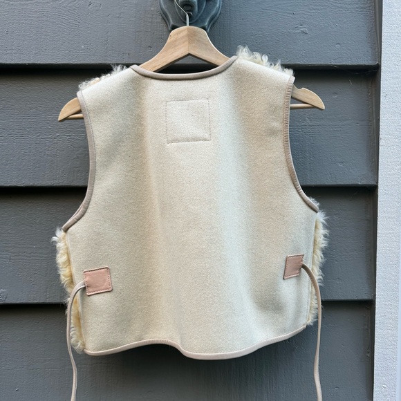 Milena Silvano Zazen vest in cream - Picture 4 of 9